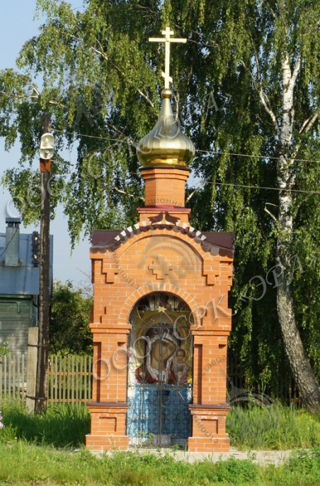 Проект деревянного киота часовни Николая Чудотворца